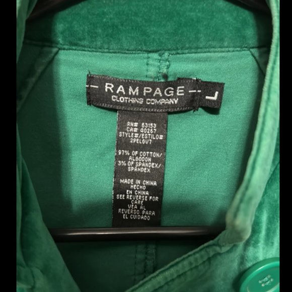 Velvet Jacket - Picture 2 of 3